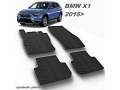 GUMENI AUTO TEPISI ZA BMW X1 06.2015-> (F48) & Hybrid KOMPLET PREDNJI I ZADNJI